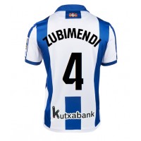 Maglia Calcio Real Sociedad Martin Zubimendi #4 Prima Divisa 2024-25 Manica Corta